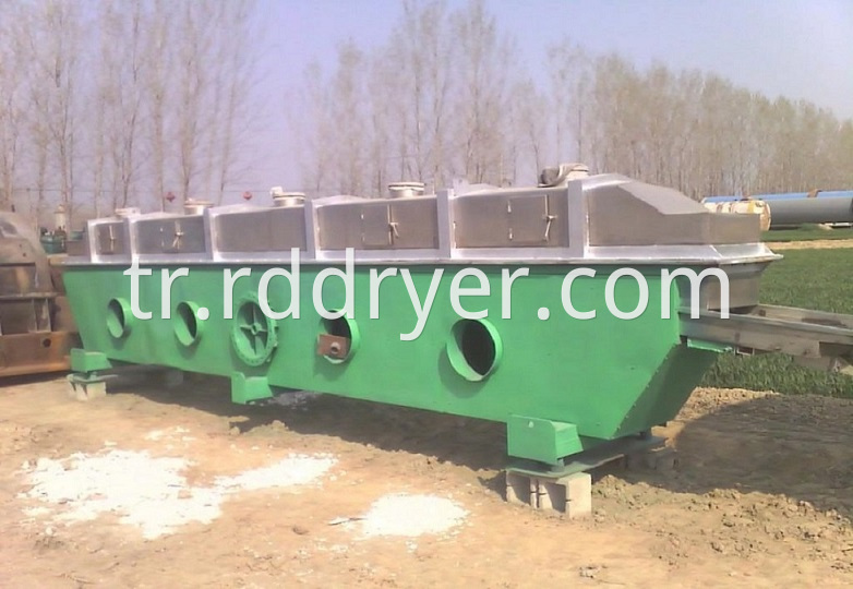 High Drying Rate Vibro Fluid Bed Dryer Machinery